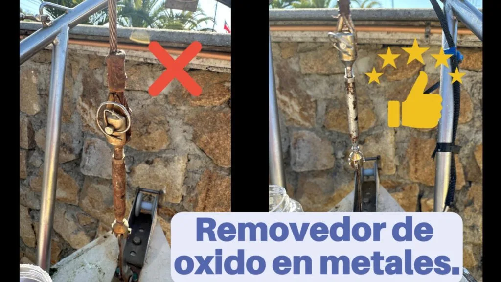 Quitar el oxido del metal