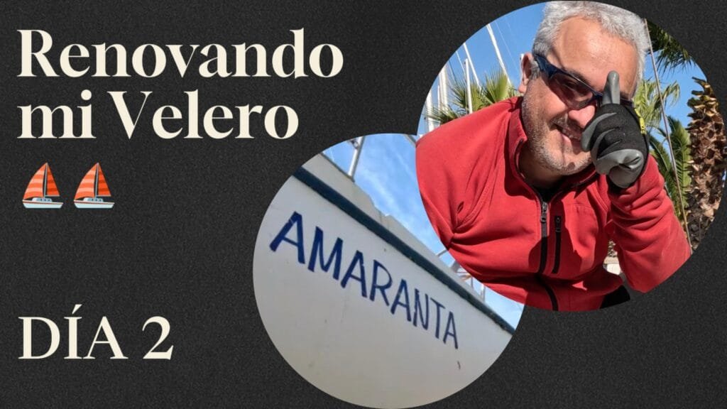 restaurando velero en quintero