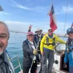 navegacion a vela desde quintero a hórcon