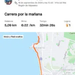 correr 5 km en reñaca